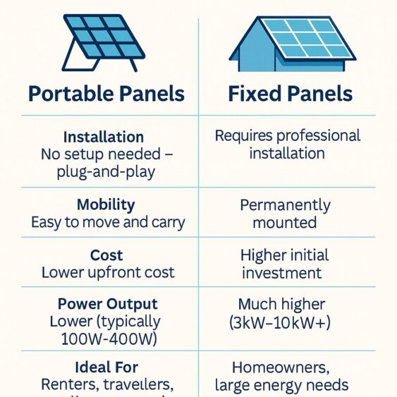 when to buy portable solar panel comparison